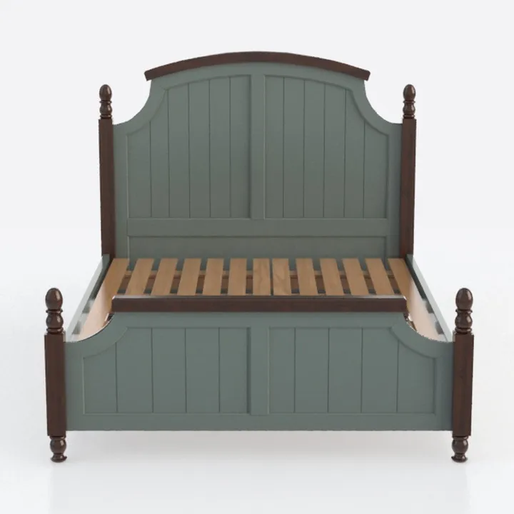 Acme Ilana Queen Bed in Gray Finish