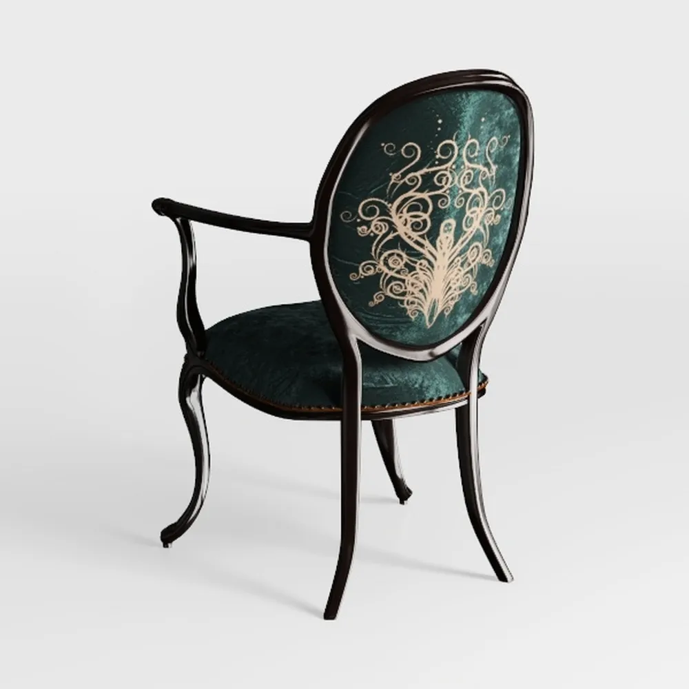 Ambesonne Vines Office Chair Slipcover, Rhythmic