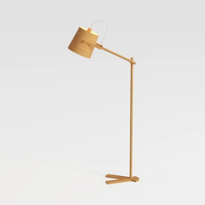 25" Modern Ceramic Lamps Single Table Lamp for