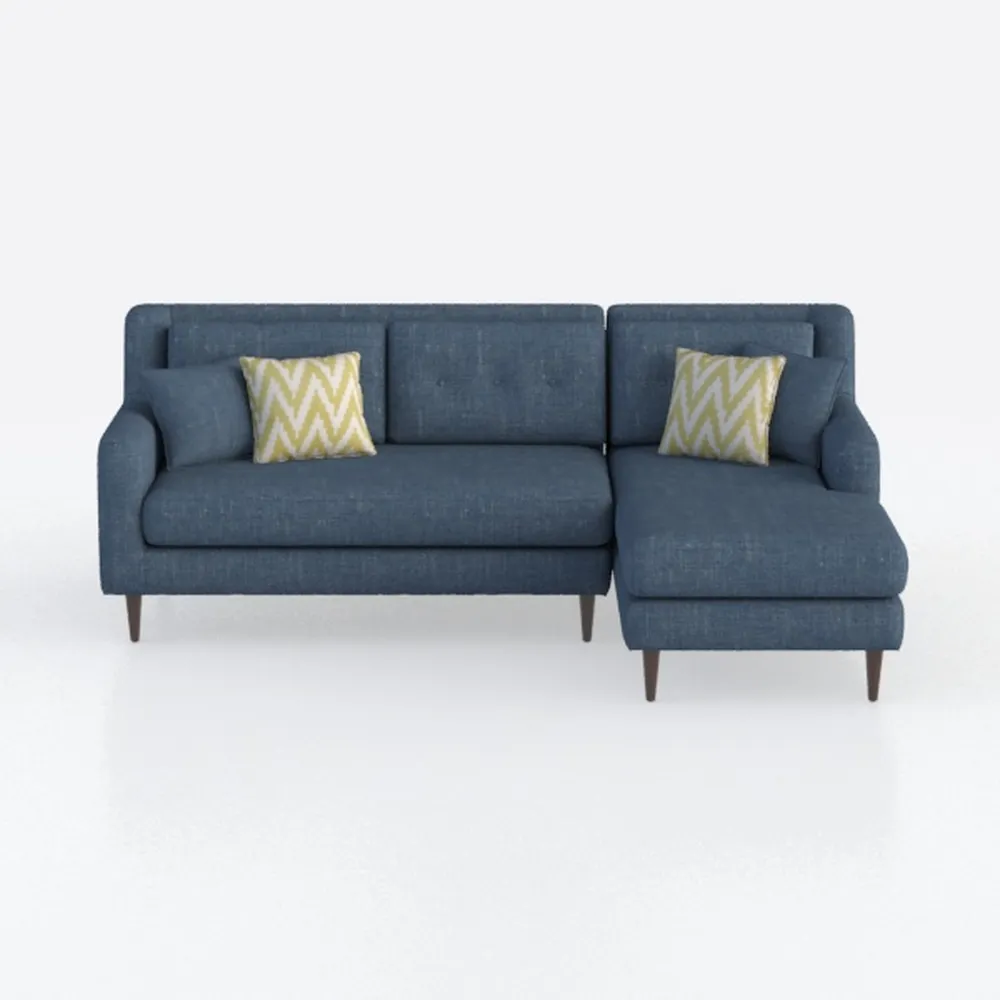 Sleeper Sofa, 76" Sectional Sofa Bed, 2 in 1 Pull