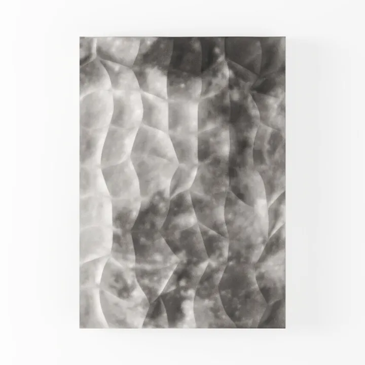 Minimalist Monochrome Textured Wall Panel 3D Model