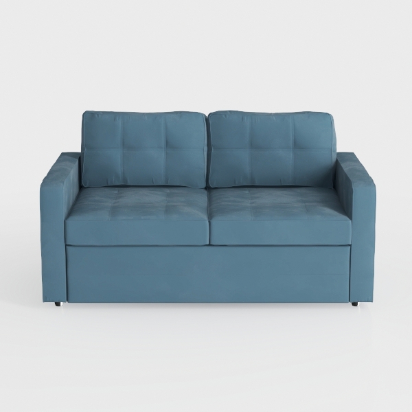 Sofa with Pull Out Bed Convertible Easy to 