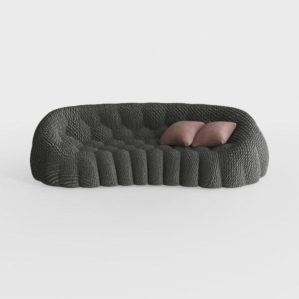 HDCAXKJ 100% Waterproof Velvet Recliner Sectional