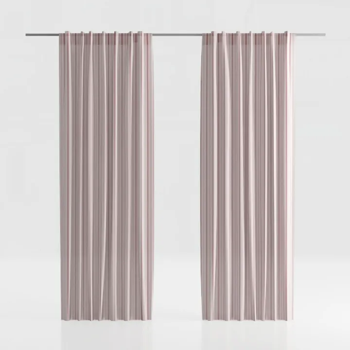HOMEIDEAS Full Chenille Blackout Curtains for 