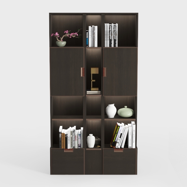 78.7&quot; H Display Cabinet with 6 Glass Doors and