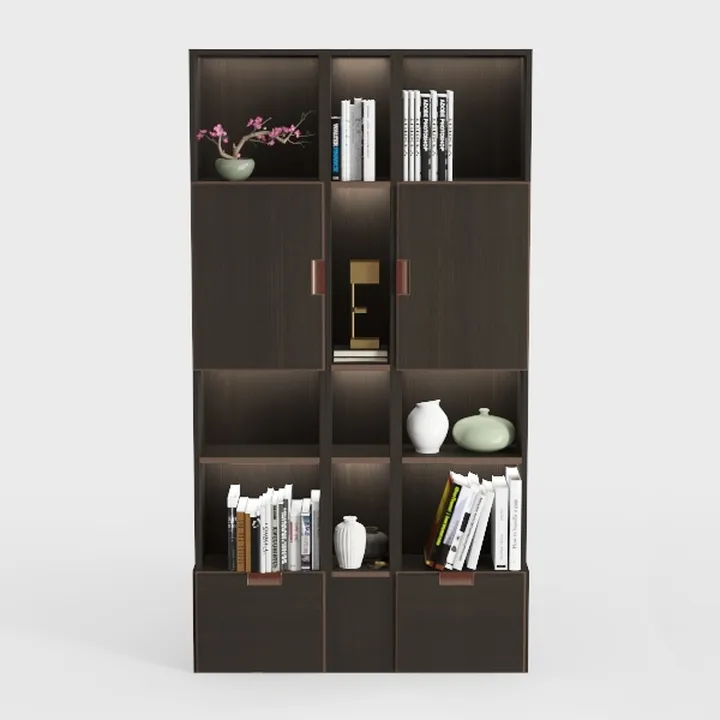 78.7" H Display Cabinet with 6 Glass Doors and