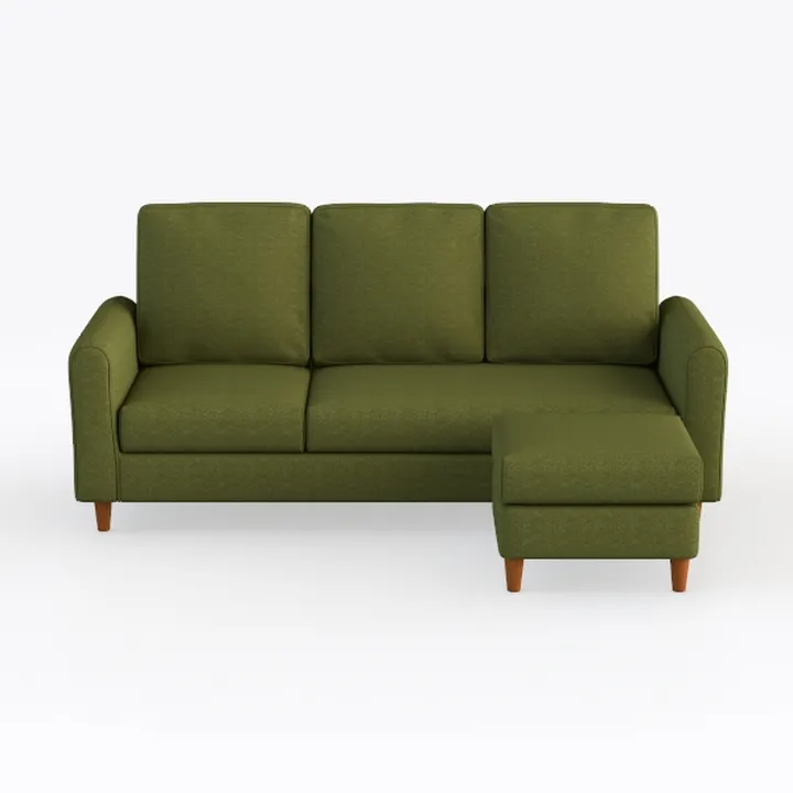 CHIC HOUSE Corduroy Modular Sectional Couch with