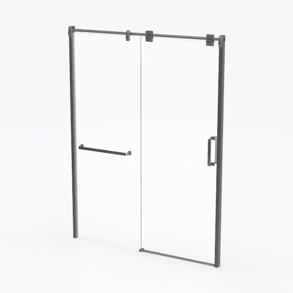 Sunrosa Tub Shower Door 60&quot;×60&quot;, Double Sliding