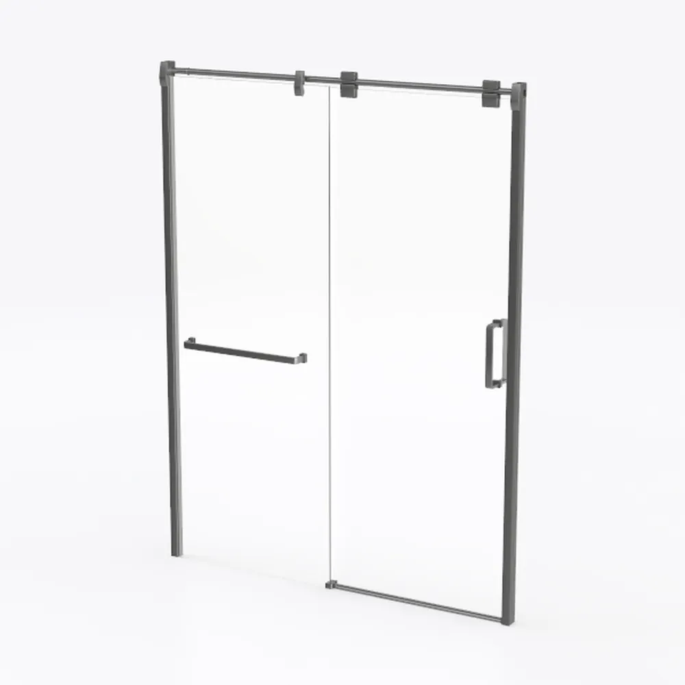 Sunrosa Tub Shower Door 60"×60", Double Sliding