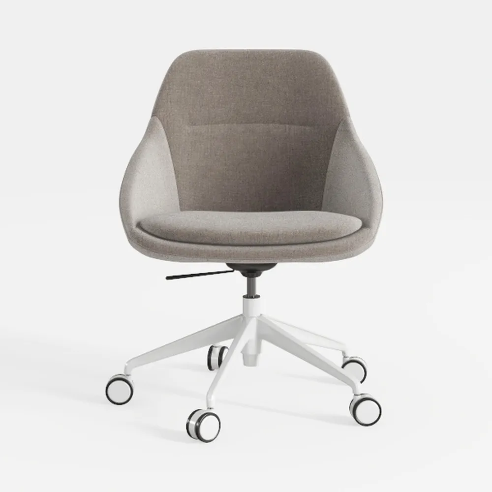 INMOZATA Ergonomic Office Chair with Golden Wheels