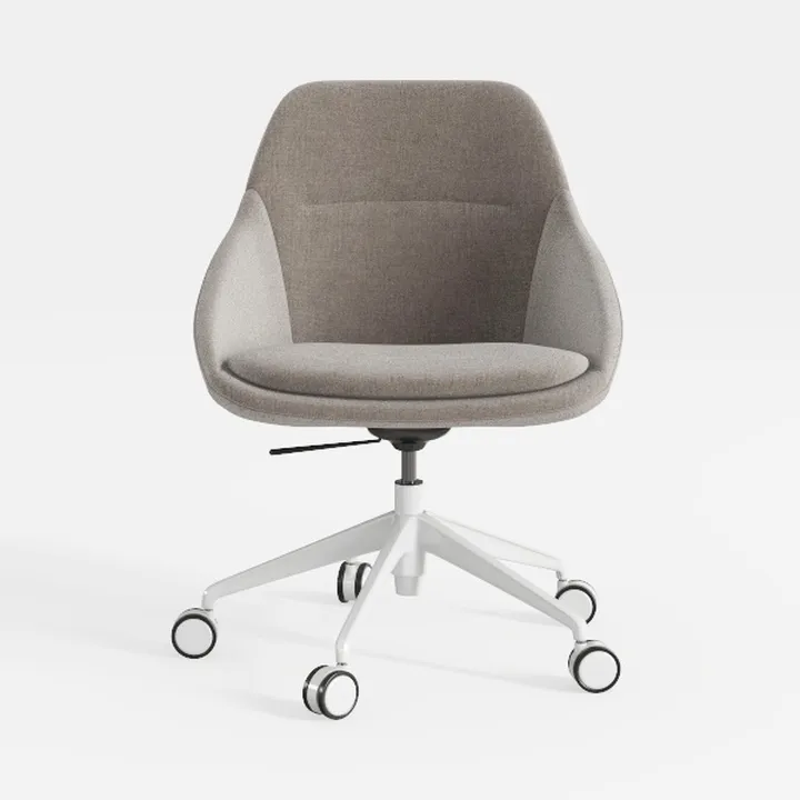 INMOZATA Ergonomic Office Chair with Golden Wheels