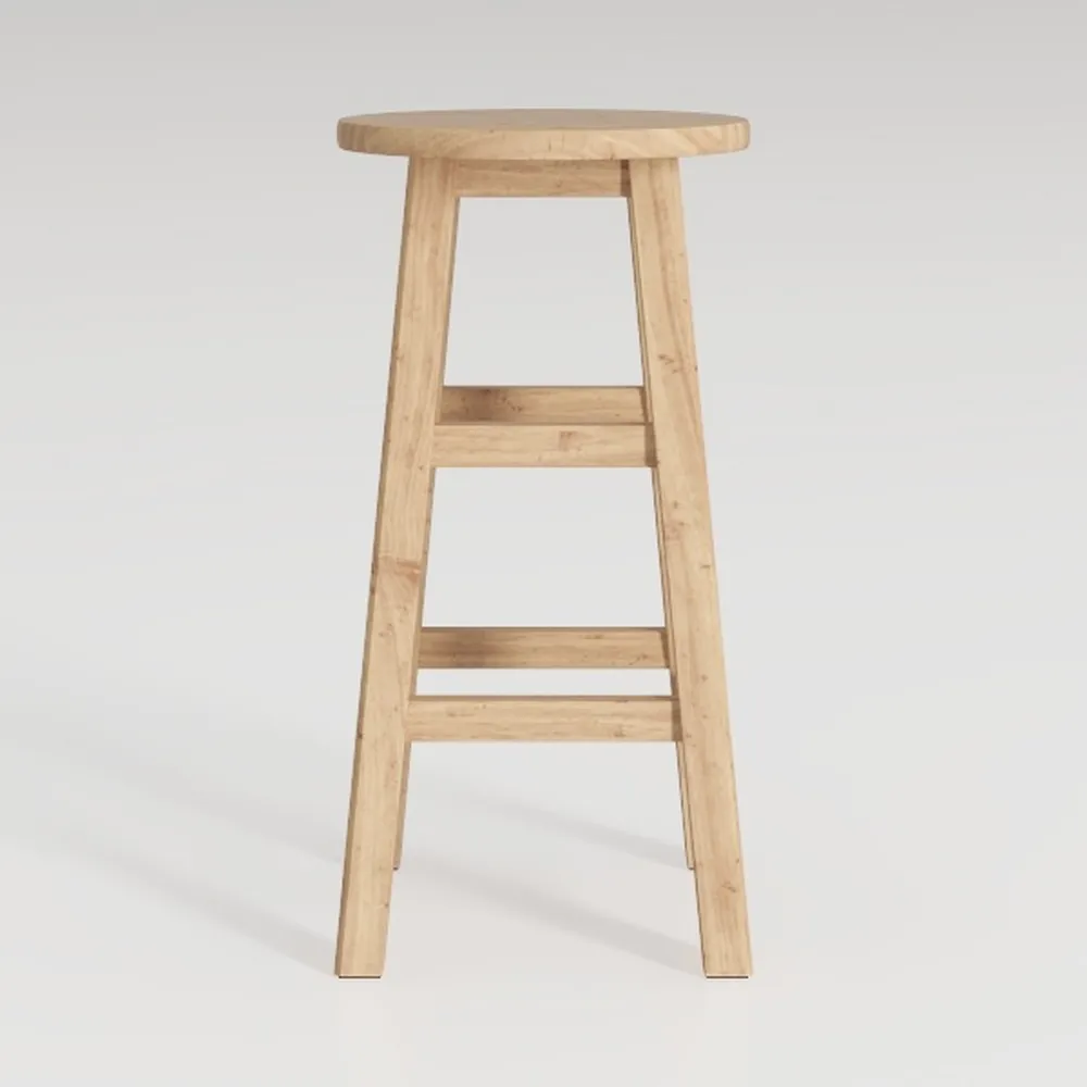 Maven Lane 26" Luna Counter Stool with Light Oak