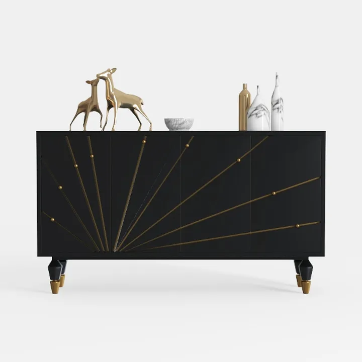 7 Drawers Dresser for Bedroom, Black Dresser with 