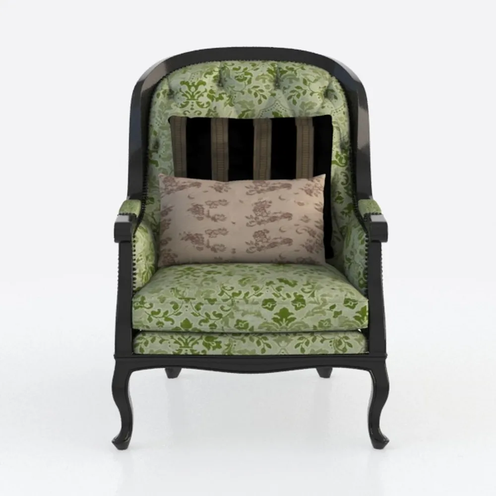 Lunarable Floral Office Chair Slipcover, Vintage