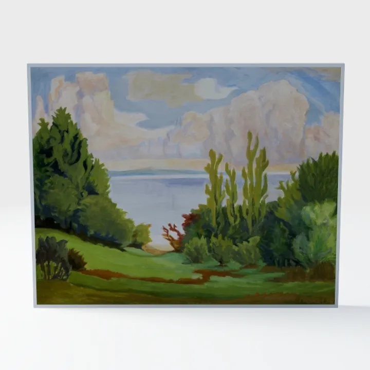 KELIYUAN Wall Art Canvas Retro Flower Picture Wall