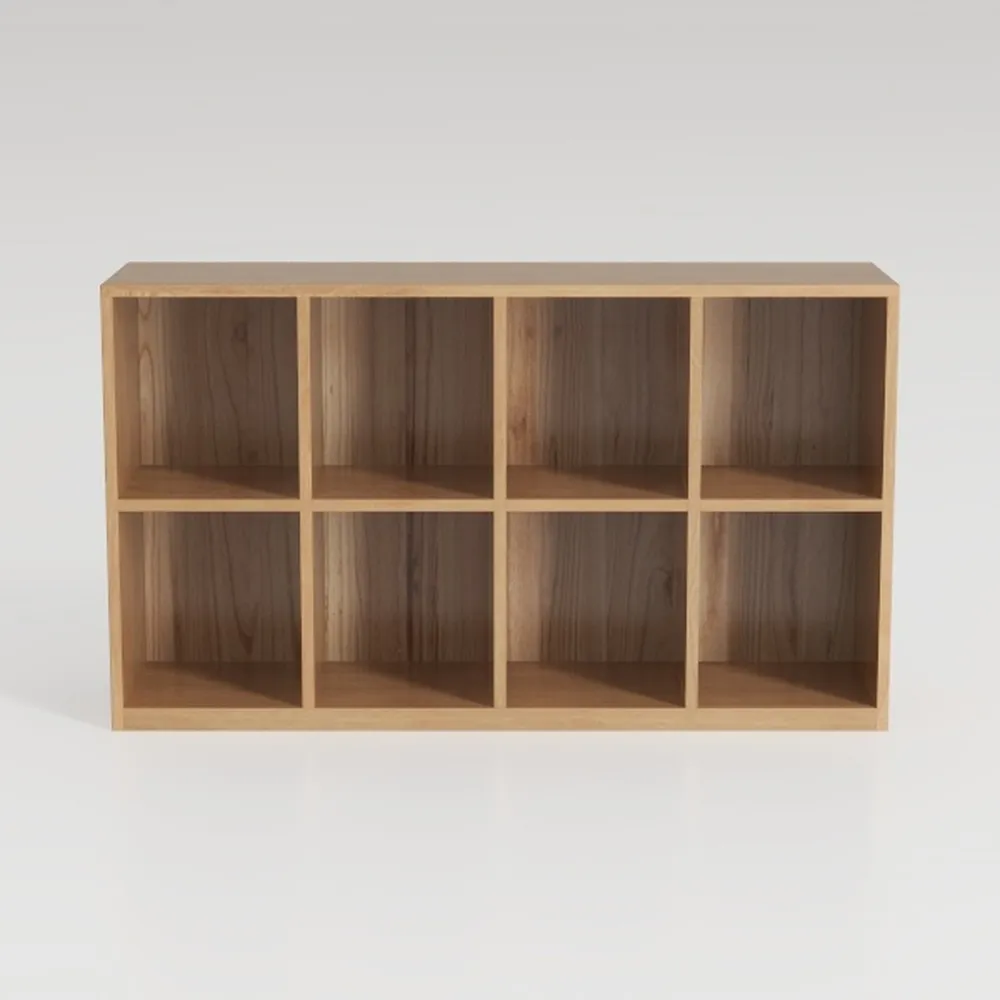 Farmhouse 8 Cube Bookshelf, Storage Organizer