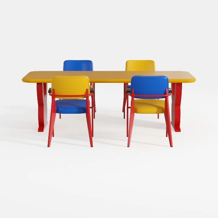 dining table set-Mondrian Furniture