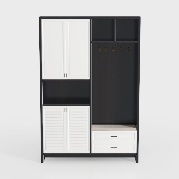 Metal Garage Storage Cabinet, 71&quot; Lockable Storage