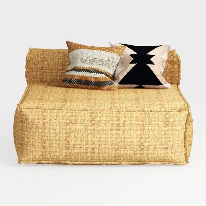 TCMILA Modular 3-Seater Sofa Couch with Deep Seat 