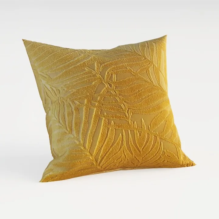 MIULEE Pack of 2 Gold Decorative Pillow Covers