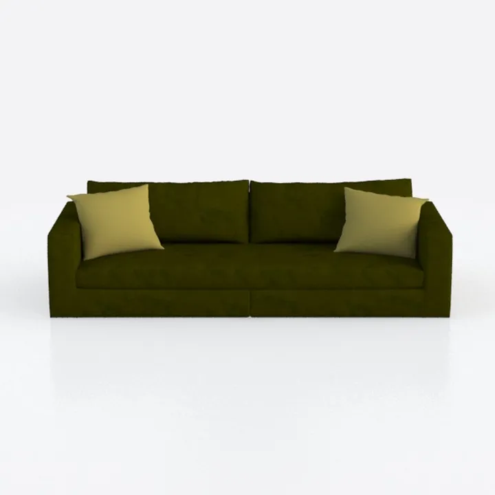 POLY & BARK Geneva Sofa in Sagano Green