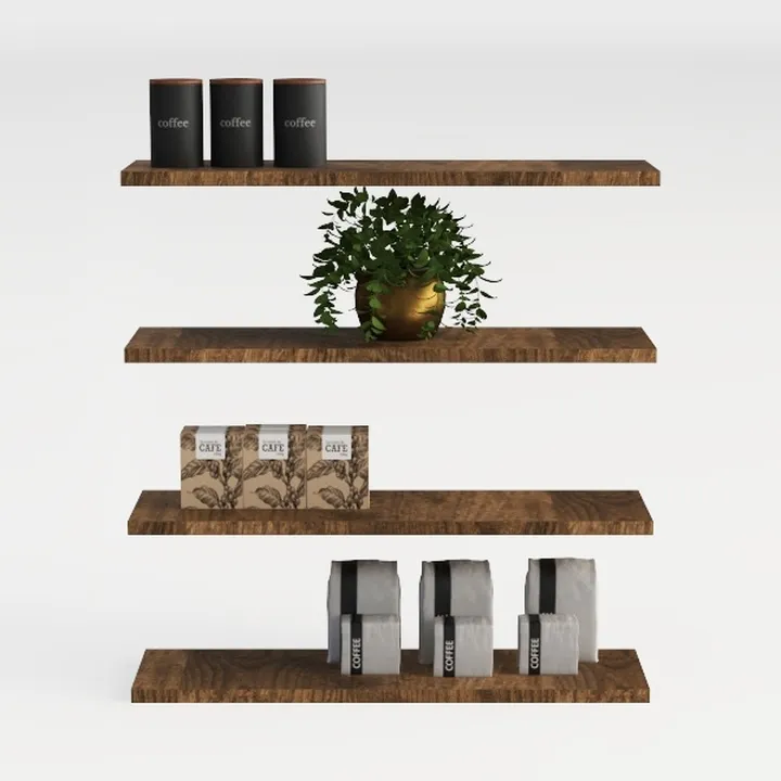 café shelf