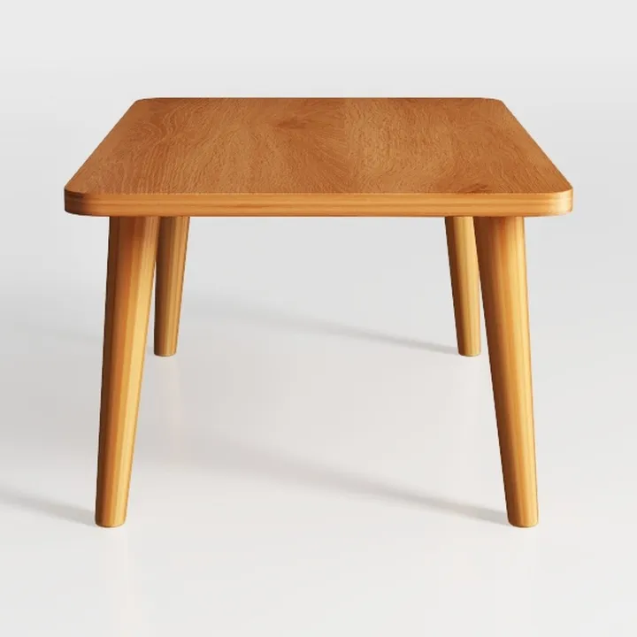 Acacia Wood Outdoor End Table, Patio Side Table