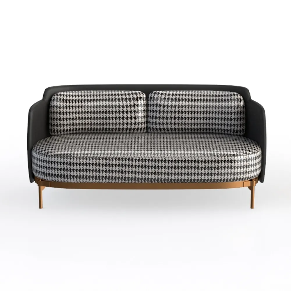 YHKJLYH Poltrona a Dondolo per Il Tempo Libero, Poltrona reclinabile di metà secolo, con Cuscino Lombare, Seduta Larga Imbottita, Poltrona Laterale Decorativa per Soggiorno (Grigio Chiaro 2, Senza)