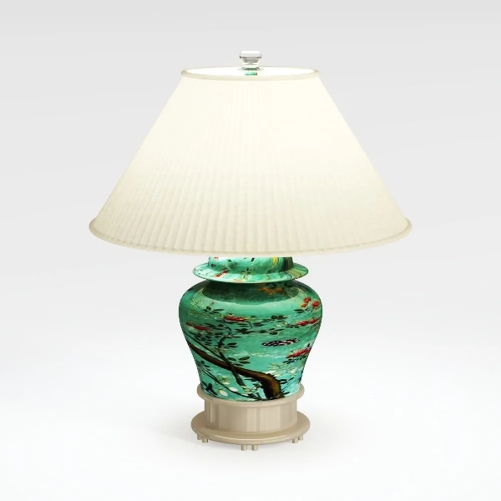 Small Pleated Table Lamp, Bedside Lamps for