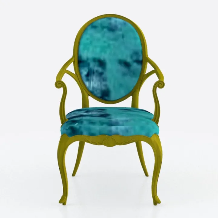 Lunarable Emerald Office Chair Slipcover