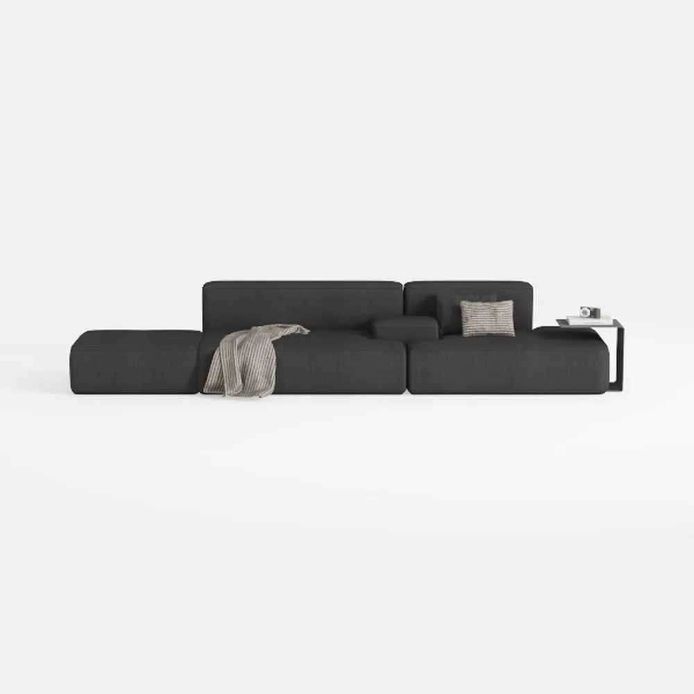 YI DANICA L-Shaped Sectional Couch – Modular with
