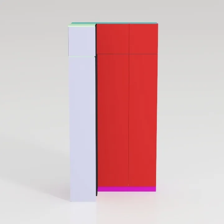 Metal Storage Cabinet with Wheels, Tall Garage