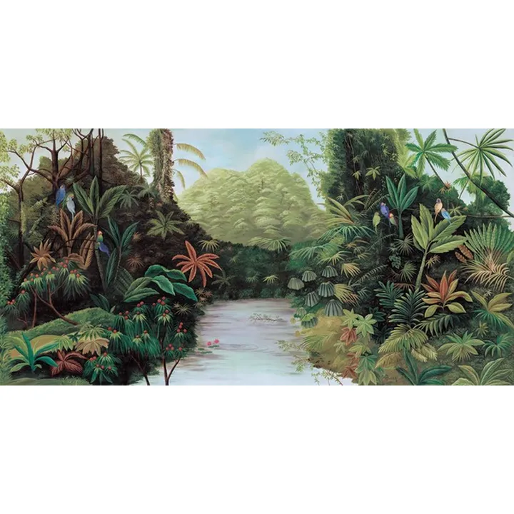wallpaper-Rainforest Wall Deco