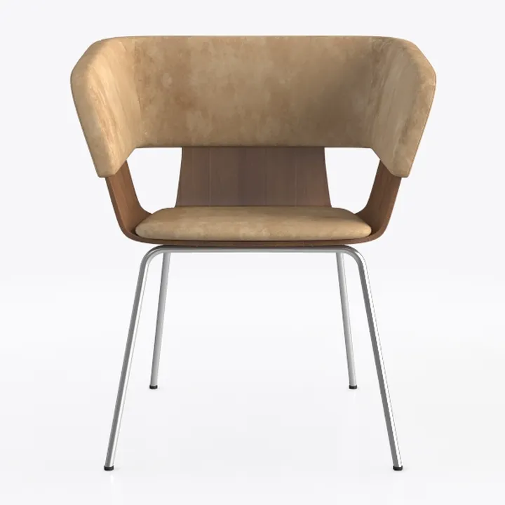 Mid-Century Modern Chair, Living Room Chair with S