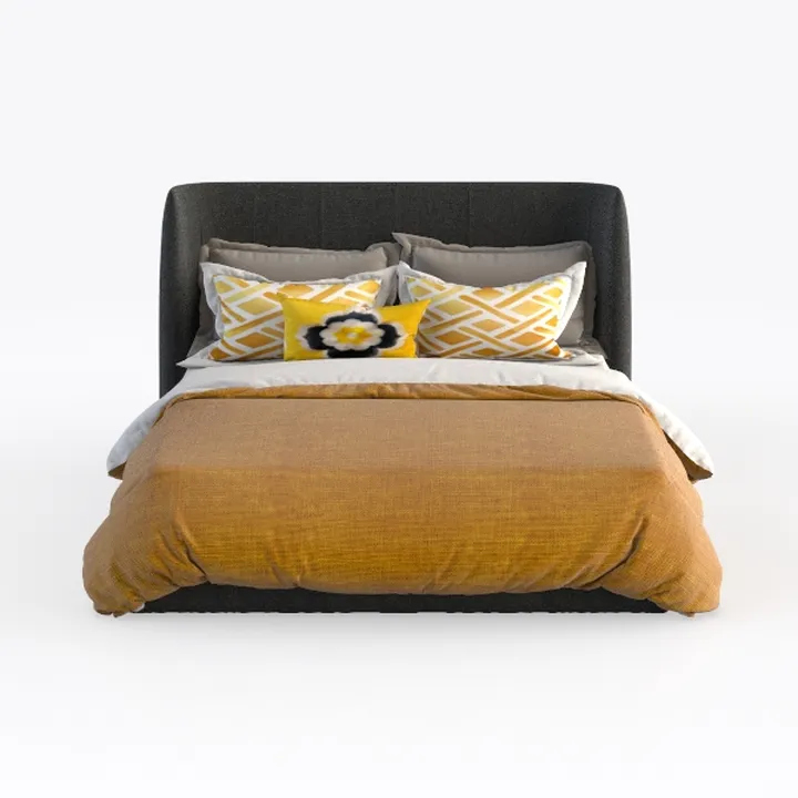 Omax Decor Chloe Upholstered Platform Bed | Box Sp