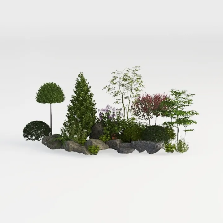 perennial border-Cozy Garden