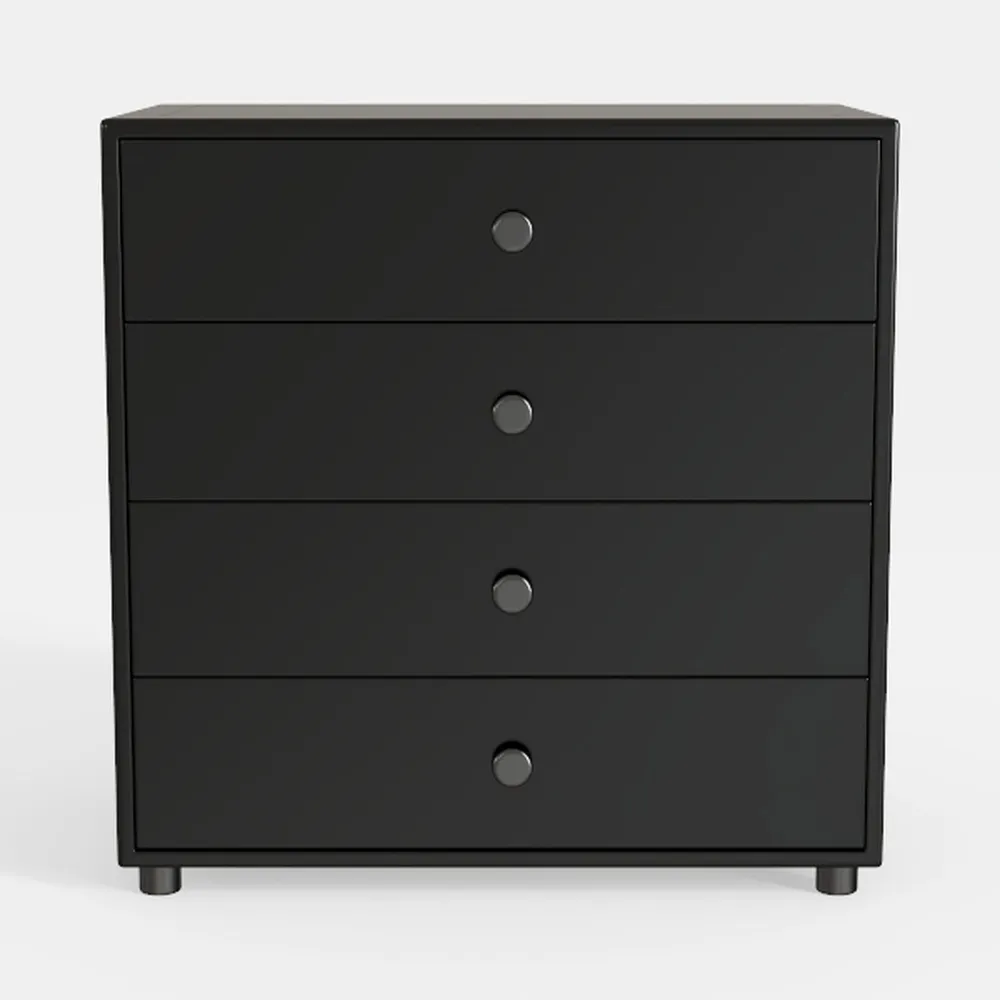 6 Drawer Dresser for Bedrom,Tall Black Chest of