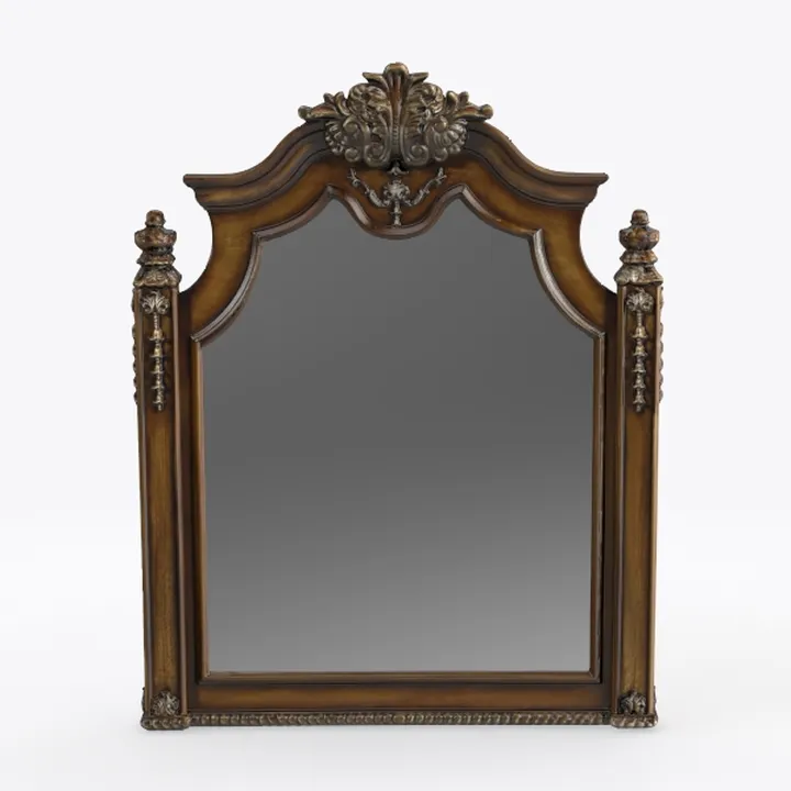 Royale Cherry Dresser and Mirror