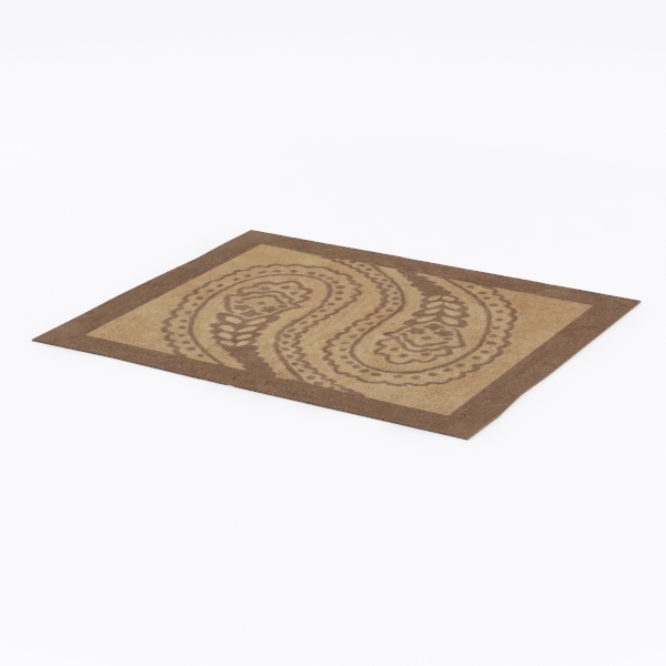 Sweet Jojo Designs  Camel Paisley Collection Floor Rug