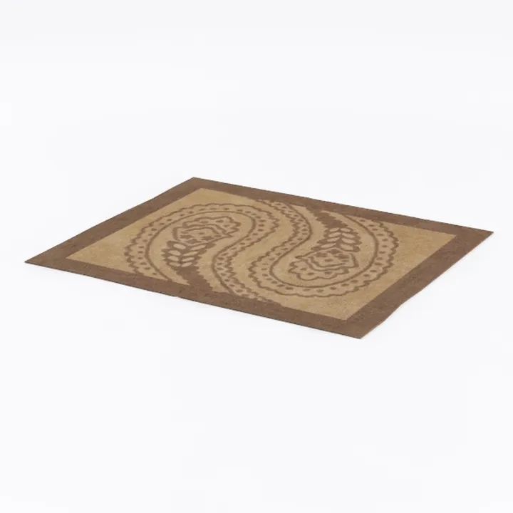 Sweet Jojo Designs  Camel Paisley Collection Floor Rug