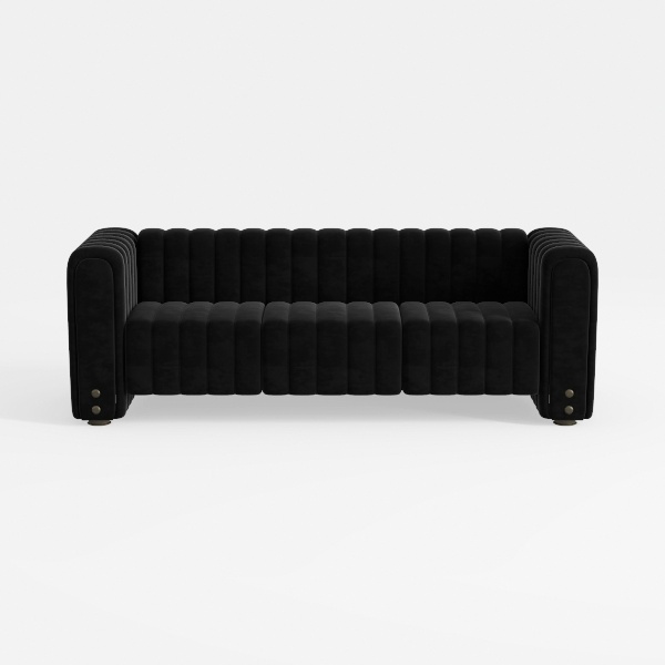Meridian Furniture 643Black-9PC Infinity