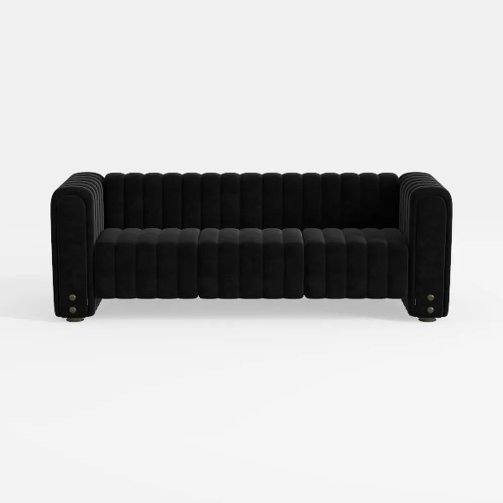 Meridian Furniture 643Black-9PC Infinity