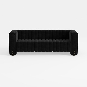 Meridian Furniture 643Black-9PC Infinity