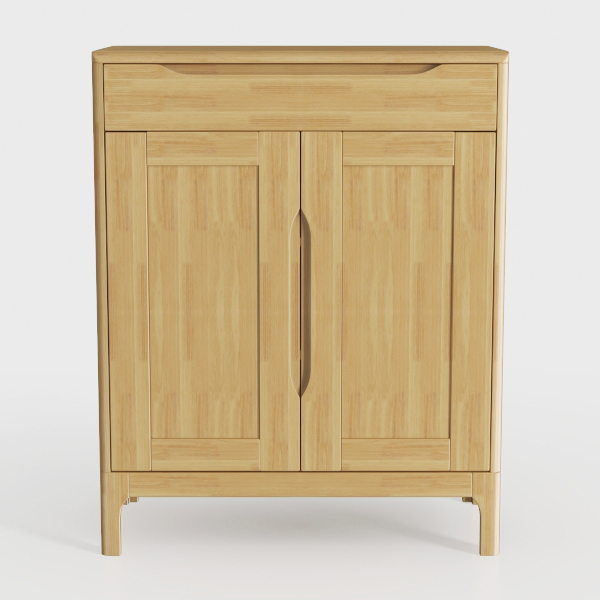 Sideboard Buffet Cabinet with Storage, Rattan