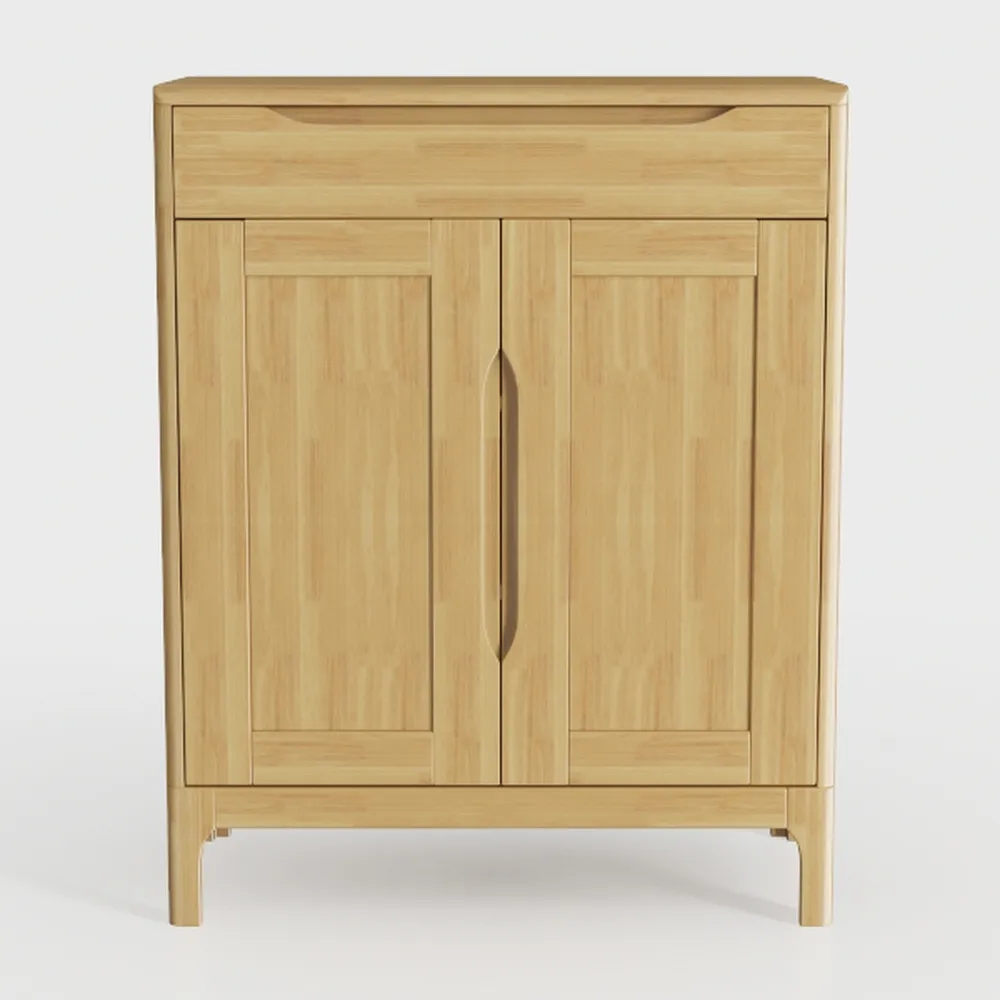 Sideboard Buffet Cabinet with Storage, Rattan