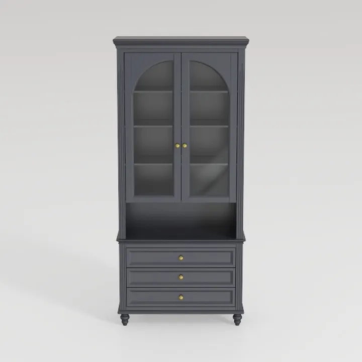 72in Tall Bookshelf 7 Tier Bookcase with Drawer