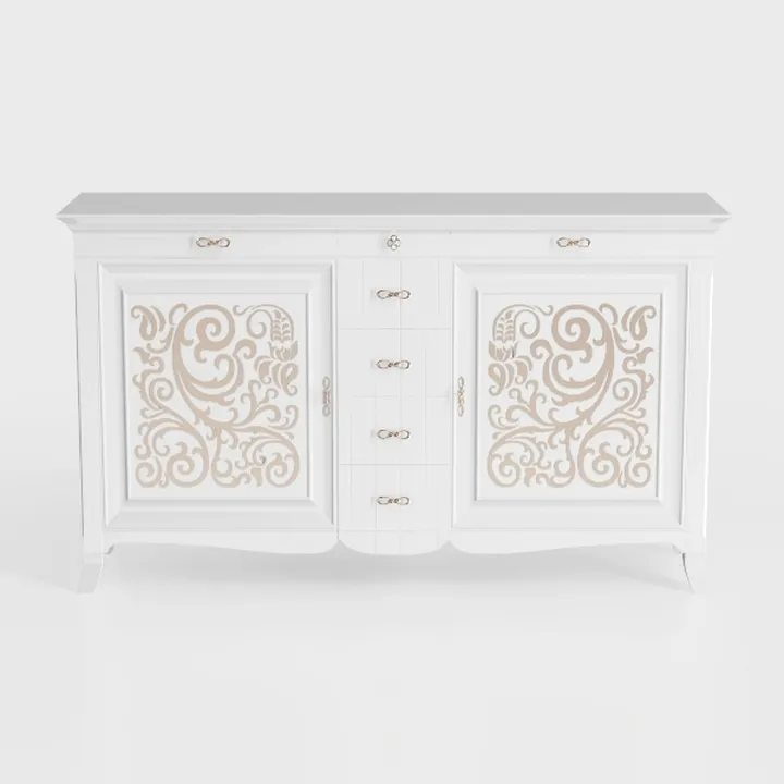 Galano Millicent 2-Door Sideboard Buffet Cabinet