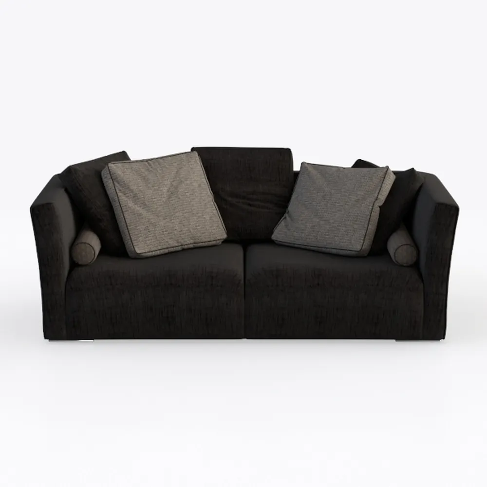 2 in 1 Floor Couch, 55" Full Size Convertible