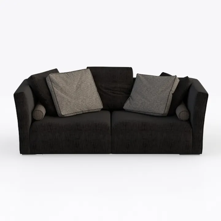 2 in 1 Floor Couch, 55" Full Size Convertible