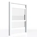 Double Hung Window - No Grille Right 45 Degree View
